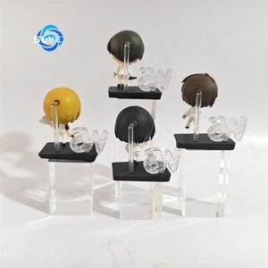 4 unids/set 5CM caja ciega caliente <span class=keywords><strong>Shingeki</strong></span> <span class=keywords><strong>No</strong></span> <span class=keywords><strong>Kyojin</strong></span> Rivaille Ackerman Kawaii Mini Figuinre Ángel japonés Anime figura muñeca de juguete - Product Image 6
