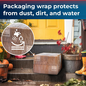 Mini bộ phim kéo dài 15mic 5 inch Chiều rộng LLDPE đúc Stretch Wrap với nhựa xử lý - Product Image 3