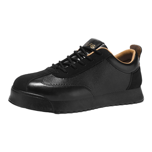 NUEVAS Zapatillas Deportivas de Malla con Cordones Negras Originales de Alta Calidad para Hombre, Diseño Italiano, Cuero Artificial, Precio Bajo de Fábrica - Product Image 1