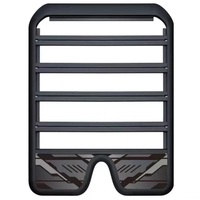 Barres de toit de voiture en alliage d'aluminium robustes avec échelle et boîte de rangement latérale pour tout-terrain/SUV 4x4 pour L7/L8/L9 - Capacité 100 kg