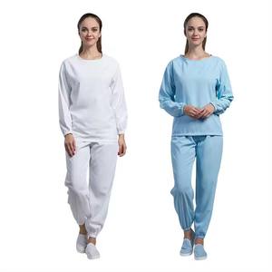Overol Profesional H-1111 <span class=keywords><strong>Dupont</strong></span> para Taller, Camiseta y Pantalones ESD para Cuarto Limpio - Product Image 1