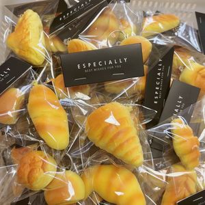 New Arrivals Viral <b>Mini</b> Baked PU Keychain Series Super Soft Squeeze Toy Stress Relief <b>Desk</b> Therapy Gift Unisex - Product Image 6
