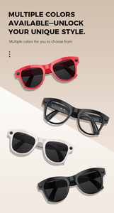 Nuevas Gafas Inteligentes Multifunción M01 con Cámara, Asistente de IA, Grabación de Video Automática y Reconocimiento de Más de <span class=keywords><strong>100</strong></span> Idiomas - Product Image 5