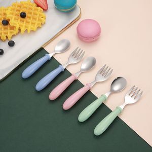 Hot Sale Cartoon Children Chopsticks Spoon Fork Set Kawaii Kids Children's Cutlery Set with case - Product Image 2