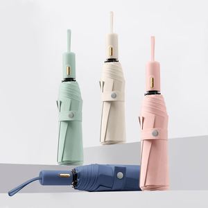 Parapluie pare-soleil automatique léger et pliable, extra large, avec logo personnalisé, pour hommes et femmes - Product Image 1