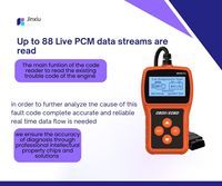 Herramienta de diagnóstico de coche PRO OBDII EOBD, escáner OBD para coche