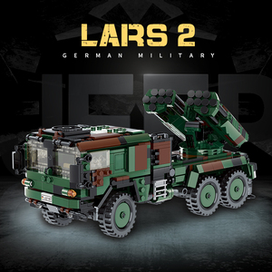 Xingbao 06048 Lars <span class=keywords><strong>2</strong></span>โมเดลทหารเยอรมันบล็อกก่อสร้างบล็อกของเล่นรถบรรทุกกองทัพสำหรับเด็ก - Product Image 6