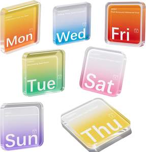 Aimants de réfrigérateur en acrylique personnalisés avec impression sur mesure, taille personnalisée, forme 3D personnalisée, décoration de Pâques - Product Image 5