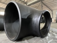 Tubería de Acero al Carbono sin Costura (BW) con Reducción de Diámetro Grande, Tipo T (Equal) y Tipo T (Reducción), Estándar ASTM, SCH20-SCH XXS, Espesor de Pared Biselado