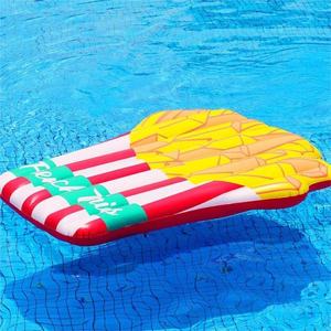 175*132 cm PVC gonflable <span class=keywords><strong>piscine</strong></span> radeau se prélasser tapis pour adultes et enfants frites flotteur tapis - Product Image 2