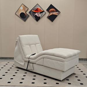 Canapé inclinable Mobilier moderne Tissu Salon Relax Canapé-lit électrique pour canapé-lit simple - Product Image 3