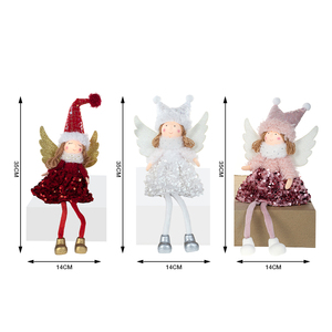 Nuovi Arrivi 2026: Ciondoli Personalizzati a Forma di Angelo, Decorazioni per Albero di Natale e Palline Ornamentali per Addobbi Festivi - Product Image 6