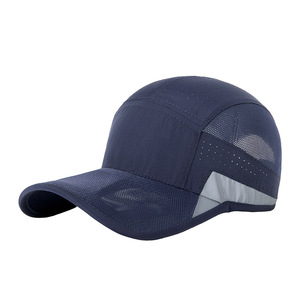 Breathable Mesh Baseball Cap Dark Blue Quick Drying Sun Protection Unisex Summer Sport <b>Hat</b> - Product Image 1