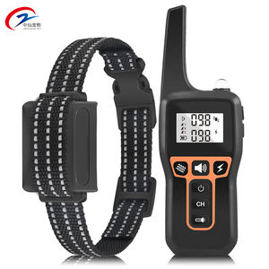 Collar de entrenamiento para perros recargable a prueba de agua con control remoto de descarga eléctrica LCD para gatos y mascotas, entrenador de mascotas sin ladridos - Product Image 5