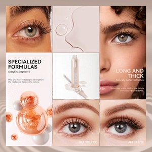 Suero de crecimiento de pestañas de cejas naturales Suero de pestañas vegano sin crueldad con su logotipo - Product Image 2