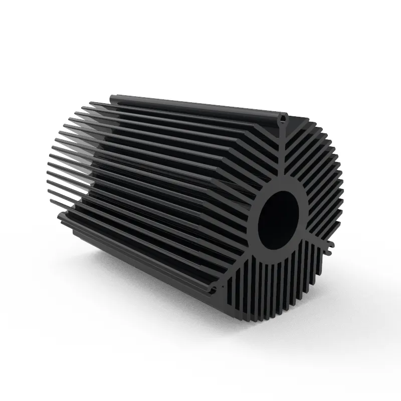 OEM, изготовленный на заказ алюминиевый экструзионный профиль, Светодиодный радиатор, корпус, радиатор из экструдированного алюминия