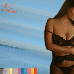 Wingtex-tela de nailon elástico para lencería Sexy, 50 gsm, licra, Powernet, gran oferta - Product Image 1