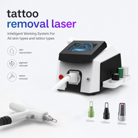 Machine de suppression de tatouage au laser Nd Yag Q-Switched CE ISO de bureau 1064nm 532nm Picoseconde à impulsions longues pour le blanchiment de la peau