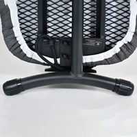 Planche à repasser de penderie EASTON légère avec support de fer à repasser amovible, résistante aux brûlures, noire