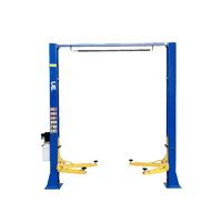 CE Sertifikalı UE-QJY240CM 4 ton çift kolon (çift taraflı kilitlenme) 2 direkli taban plakalı araç lifti - Profesyonel Sınıf