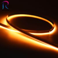 Светодиодная лента RAYMATES COB с боковым свечением, ширина 8 мм, 480 светодиодов на метр, 24В/12В, IP20, гибкая, без точечного свечения