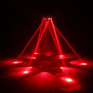 Luces de Discoteca Láser Rojas Modernas de Lujo con Control DMX512, Luces de Escenario con Efecto Ojo de Abeja, Lámparas de Ambiente para Conciertos - Product Image 5