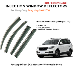 Deflectores de Ventana Laterales para Toyota Cruiser 2019-2020 Protector de Lluvia Accesorios de Coche - Product Image 2