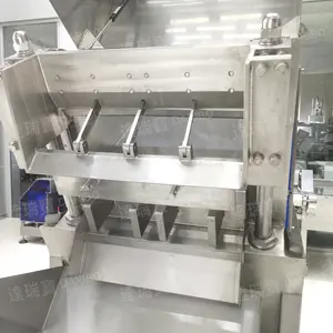 Trituradora de carne Industrial de gran tamaño, máquina rota de cerdo, picadora italiana de carne congelada