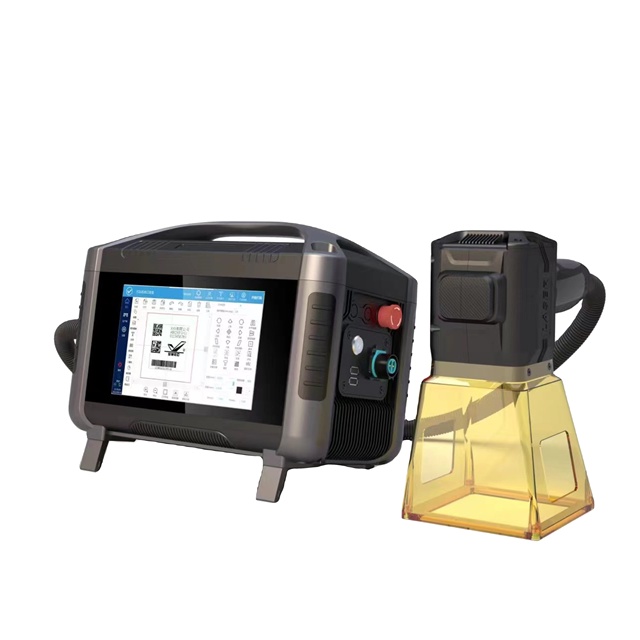 New BM MARKING Handheld Air-Cooled Fiber Laser Marking Machine 2-Year Warranty Low Maintenance Cost Supporting