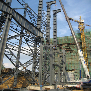 Structure de centrale électrique avec cadre en acier robuste et conception antisismique pour installation d'énergie thermique, solaire et industrielle - Product Image 4