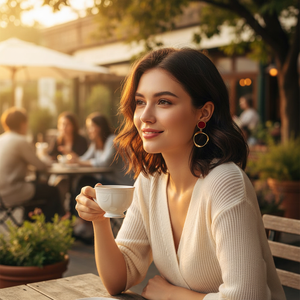 Vendita calda stile coreano Boho Hoop orecchini Vintage e alla moda foglia croce perla lega gioielli per donna all'ingrosso - Product Image 3