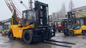 High Efficiency TCM FD200 20 Ton <b>Used</b> Forklift Easy Operation for Long Term Work - Product Image 2