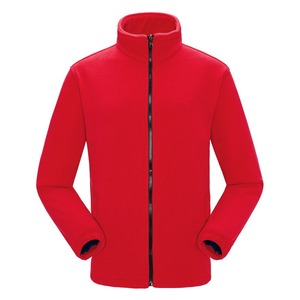 Manteaux d'hiver zippés personnalisés pour hommes, logo brodé, <span class=keywords><strong>polaire</strong></span> douce, chauds, épais et lourds, veste - Product Image 4