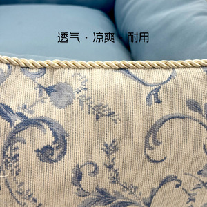All-season blue and white porcelain cat <b>sofa</b>, stain-resistant, wear-resistant, scratch-resistant, semi-enclosed cat bed, <b>pet</b> - Product Image 2