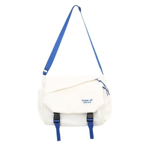 Sac bandoulière homme tendance, style workwear inspiré d'<span class=keywords><strong>Instagram</strong></span>, décontracté japonais, grande capacité, sac messager audacieux - Product Image 5