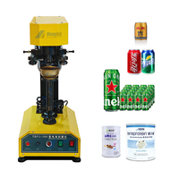 Machine de scellage semi-automatique haute fréquence TDFJ-160 pour canettes en aluminium, boissons, café, boissons gazeuses et canettes PET