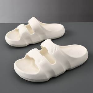 Sandales d'été pour hommes à semelle épaisse, antidérapantes, respirantes, légères, à une seule bride, pour la plage et l'extérieur, confortables et souples - Product Image 1