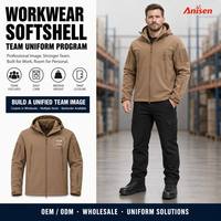 Veste tactique OEM coupe-vent pour homme, en softshell imprimé, tissu à séchage rapide, grandes tailles, vestes de travail en softshell