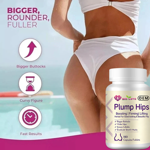 Compresse Naturali Antiossidanti per l'Aumento di Glutei e Fianchi, con Ingredienti Biologici per Supportare una Forma <span class=keywords><strong>Curvy</strong></span> e una Silhouette Più Piena, Integratore Erboristico per - Product Image 5
