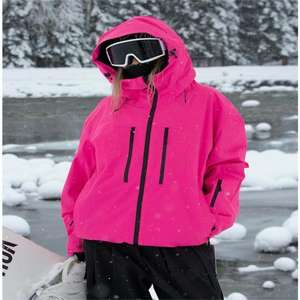 Chaqueta de Esquí y Snowboard para Mujer, Impermeable, Cortavientos, Aislada, con Capucha, para Invierno en la Montaña - Product Image 6