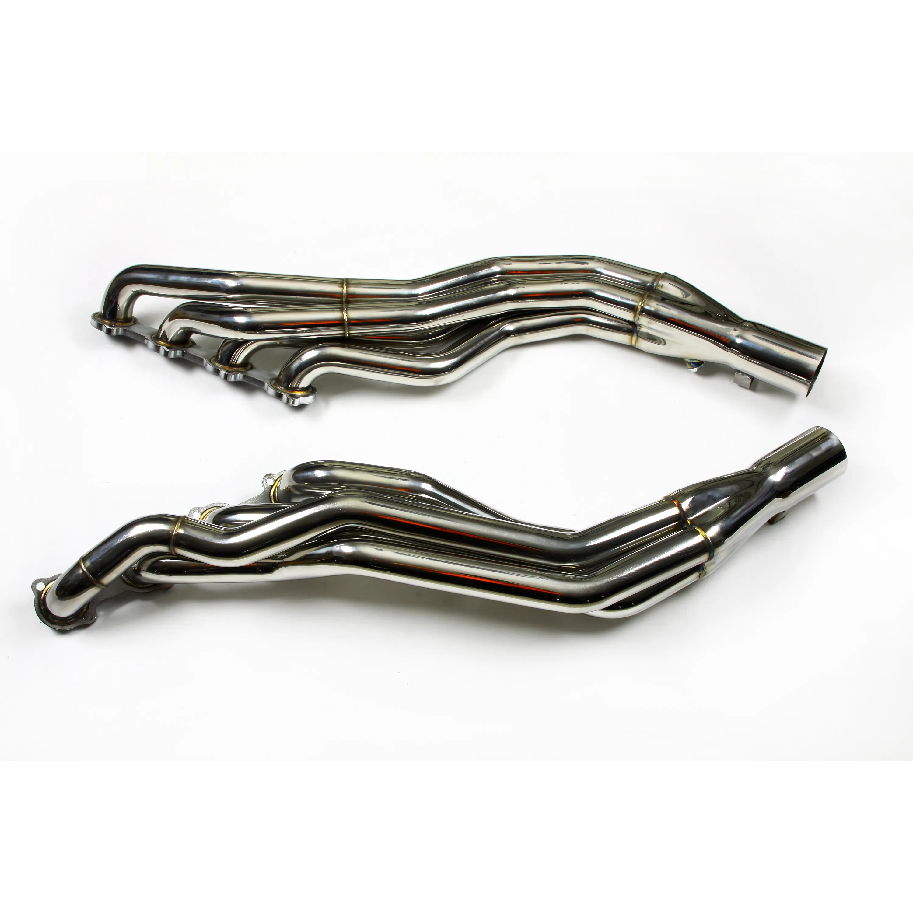 Steel Exhaust Manifold Header For Mercedes Benz AMG CLS55 CLS500 E55 E500 M113K Long For 5.4L Engine Models