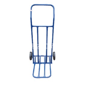 Hand Tool <b>Cart</b> HT1585 Steel <b>Foldable</b> Industrial Blue 2 Wheels Powder Coated - Product Image 1