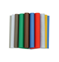 Bâche de camion en PVC enduit haute élasticité et imperméable, tissée en maille warp, style uni, pour couverture de conteneur