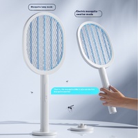 Maist nouvelle tapette à moustiques électrique Rechargeable puissante lampe anti-moustique domestique deux-en-un lutte antiparasitaire transfrontalière