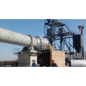 Природный газ 1800tpd 3000tpd гипсовая белая цементная линия роторная печь Цена