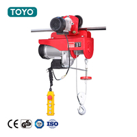 Mini-treuil électrique à câble Toyo Economy Model 1Ton HGS B M L, mini-treuil électrique télécommandé 220V