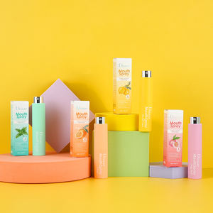 Disaar <span class=keywords><strong>Herbal</strong></span> Mint Probiotics Munds pray für Mundgeruch Erfrischer Leicht zu nehmen Zitronen pfirsich Mundpflege Frisches Atems pray - Product Image 1