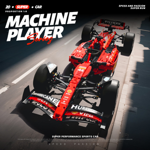 ชุดของเล่นตัวต่อรถยนต์ Farrary <span class=keywords><strong>F1</strong></span> ABS รุ่น 1/8 จำนวน 1262 ชิ้น แบบตั้งโชว์ (มีรุ่นไดนามิกอัปเกรดให้เลือก) - Product Image 5