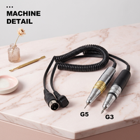Stylo perceuse électrique pour nail art 25000 tr/min, pièce à main de polissage et de meulage, outil de manucure et pédicure, fournitures pour salons de beauté