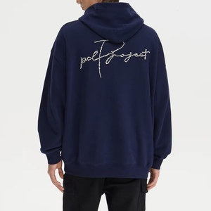 Logo personnalisé ODM & OEM sweat à capuche perlé haute qualité hommes et femmes pull vintage lâche à manches longues tricots pour hommes - Product Image 3